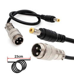 Adapter GX16 na DC55x25