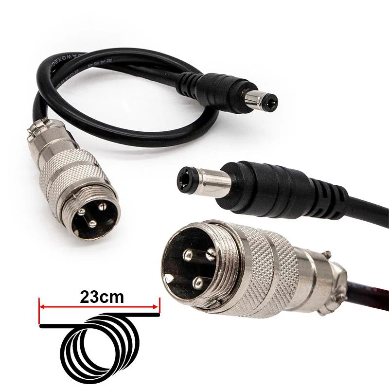 Adapter GX16 na DC 55x21