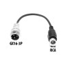 Adapter GX16 na RCA 10mm