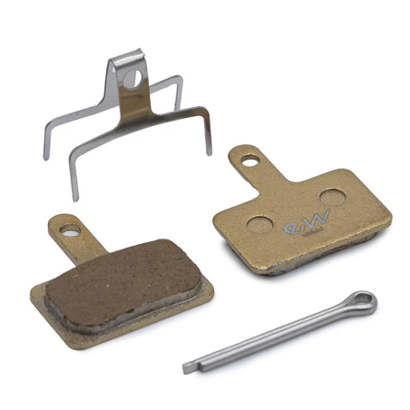 Kočione pločice RT004-M kvadratne bakar sintered - 2 para