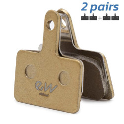 Kočione pločice RT004-M kvadratne bakar sintered - 2 para