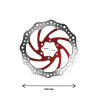 Kočioni disk 160mm crveni
