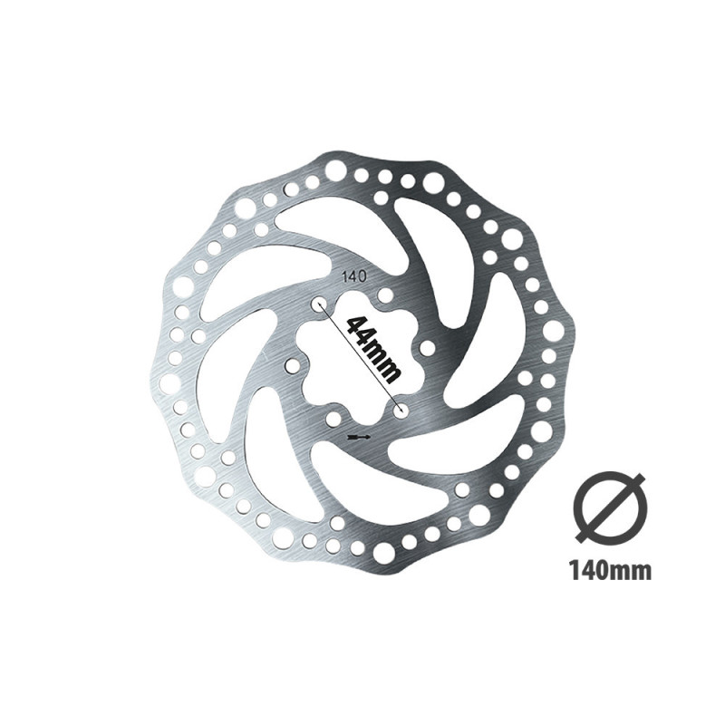 Kočioni disk 140mm 6 rupa - 44mm razmak
