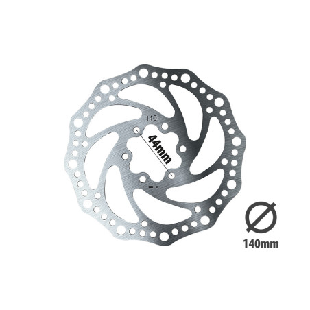 Kočioni disk 140mm 6 rupa - 44mm razmak