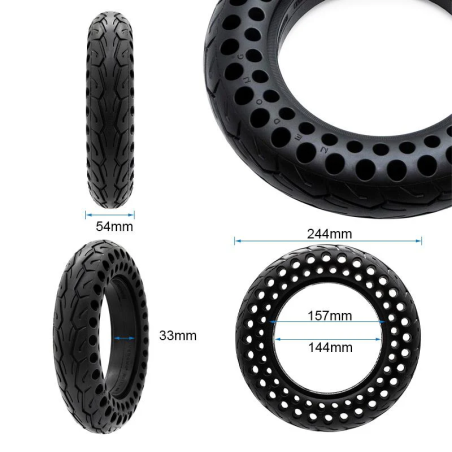 Puna guma 10x2.125-6.1 rupe